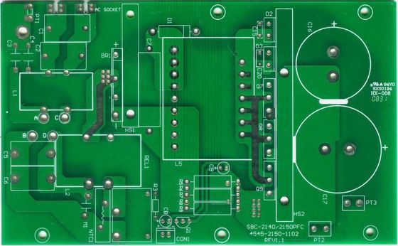 Couche multi multicouche verte de carte PCB de processus de fabrication de la carte PCB FR-4