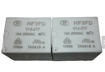 C.C du relais HF3FD/012-ZSTF HF3FD 024-ZTF 24V de commutation de C.C 10A 250VAC de HF3FD 012-ZTF 5Pin 12V