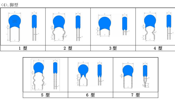 Y2 472M 4700UF 250V P7.5Y5V Năng suất rất cao X1 Y1 X2 Y2 Ac Ceramic Capacitors