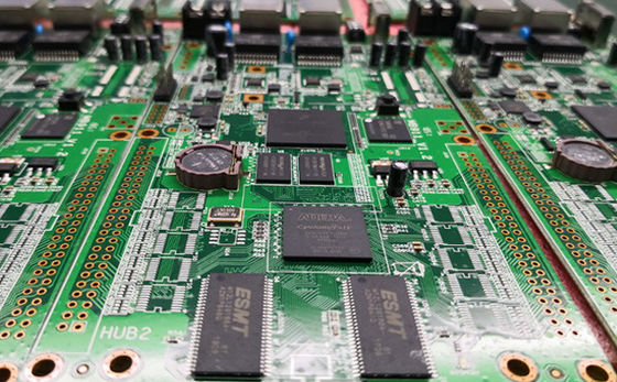 Quick Turn SMT PCBA Assembly with Green Solder Masked