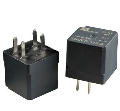 Meishuo MAR-S-112-A 40a 12v 4 Pin مرحلات السيارات الصغيرة مكعب السكر الكهرومغناطيسي