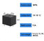 MPA 10A 5A PCB DC 4pinマイクロ電磁石の5つのPinのリレー12v 24V 5v 9v JQC-3FF T73