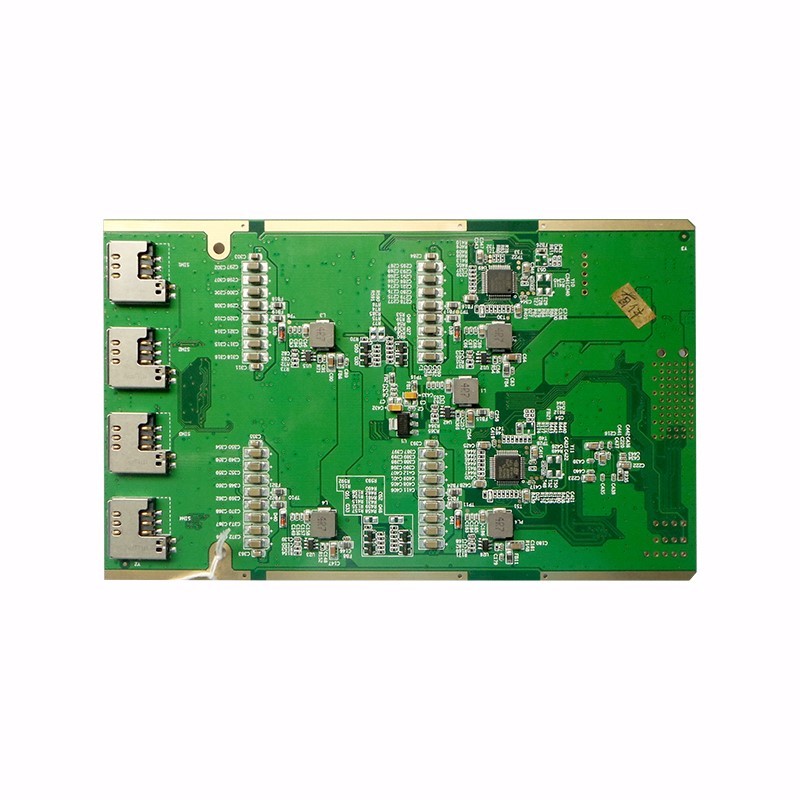 FR4 94v0 Double Layer CCTV  Bare Board Motherboard Turnkey PCB Assembly