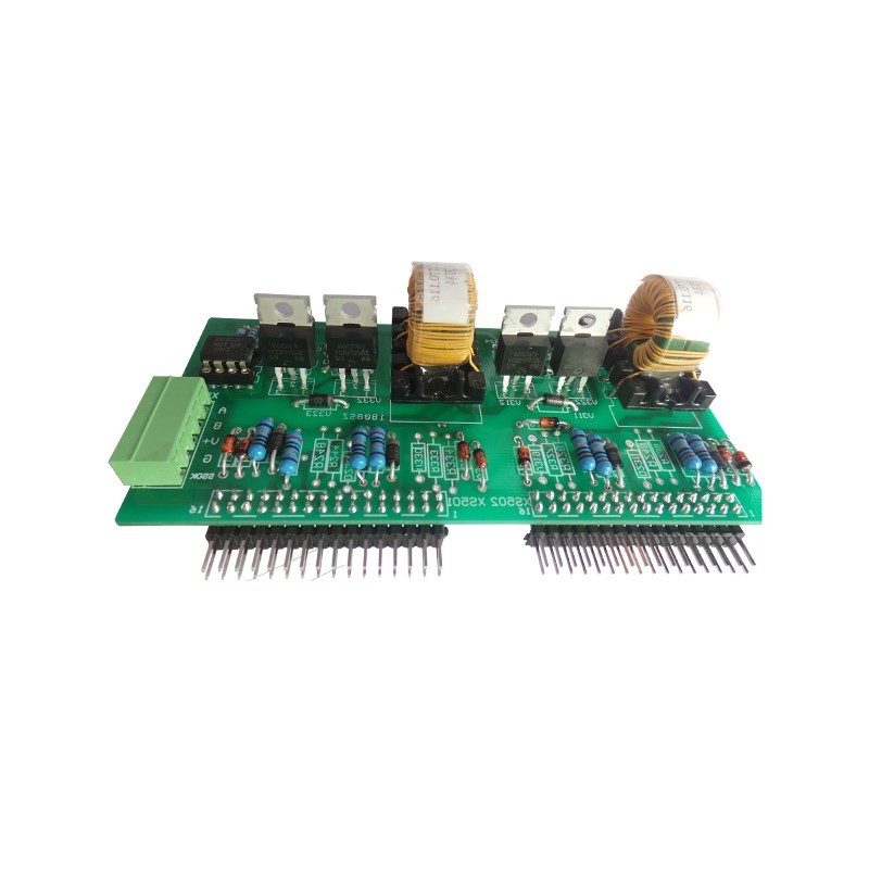 Green Red Double Layer Turnkey Electronic PCB Manufacturing