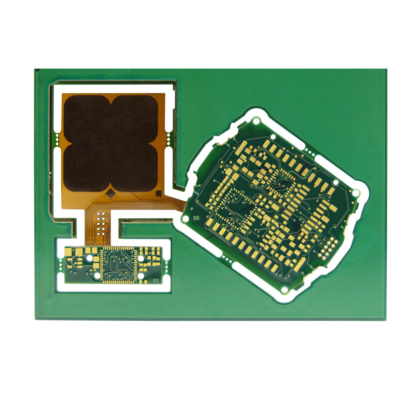 Single Sided 0.075mm Rigid Flexible PCB Assembly Services