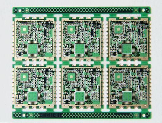 FR-4 1OZ PCB SMT PCBA Assembly White Silkscreen with 3mil Minimum Line Space Green Solder Mask